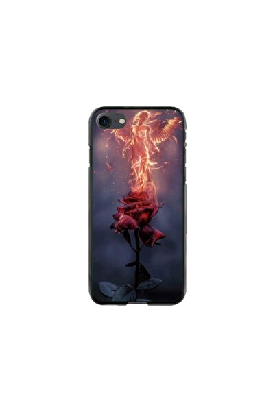 Atlas Husa personalizata tip carcasa Apple iPhone SE2, Fire Rose, , S1D1M0158