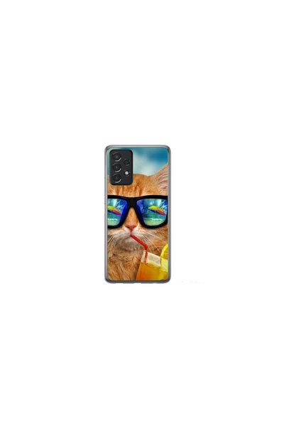 Atlas Husa personalizata tip carcasa Samsung Galaxy A52, Cool Cat, , S1D1M0031