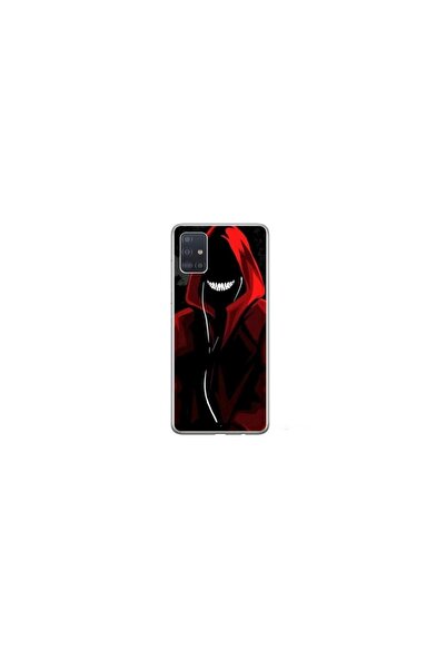 Atlas Husa personalizata tip carcasa Samsung Galaxy A51, Evil Hoodie Man, , S...