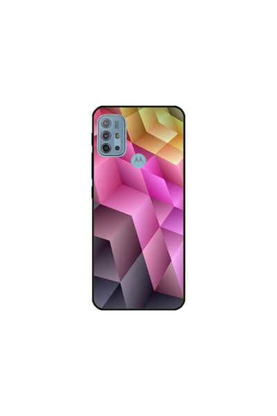 Atlas Προσαρμοσμένο κάλυμμα τύπου θήκης Motorola Moto G30, Colorful 1, , S1D1...