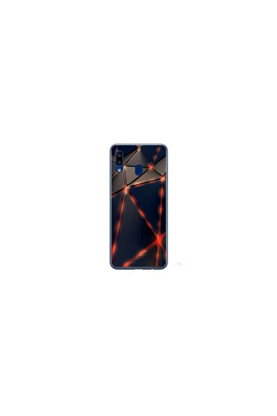 Atlas Εξατομικευμένη θήκη τύπου Samsung Galaxy A40, Lava Triangles, , S1D1M0367