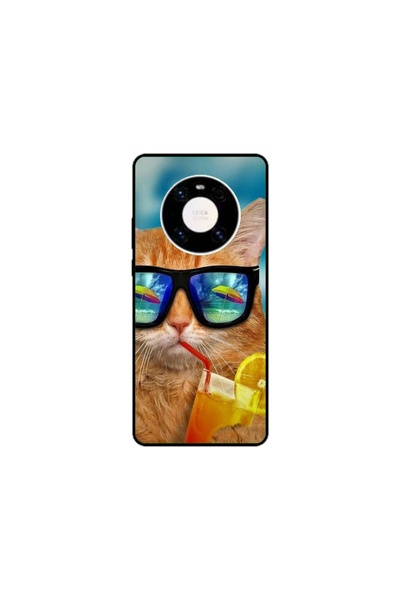 Atlas Husa personalizata tip carcasa Huawei Mate 40 Pro, Cool Cat, , S1D1M0031