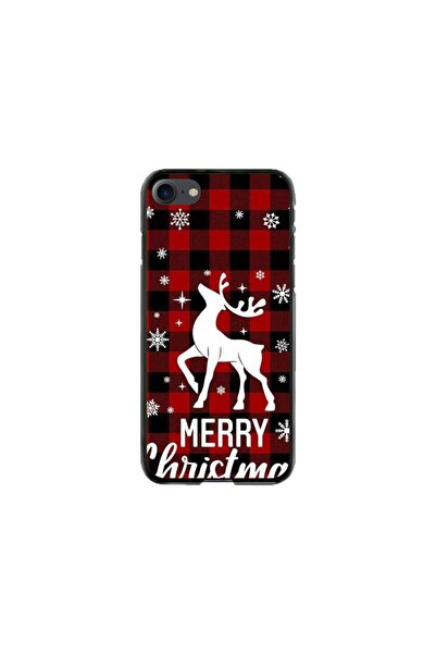 Atlas Husa personalizata tip carcasa Apple iPhone 8, Merry Christmas Reindeer...