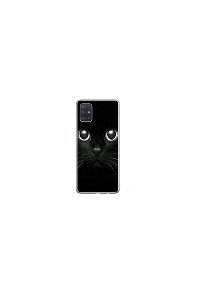 Atlas Εξατομικευμένη θήκη τύπου Samsung Galaxy A51, Black Cat 1, , S1D1M0015
