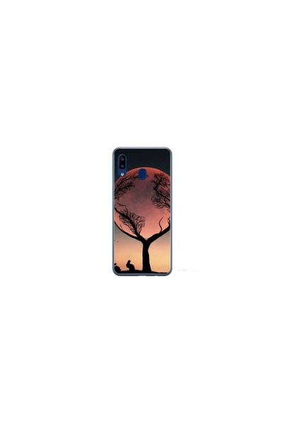 Atlas Husa personalizata tip carcasa Samsung Galaxy A40, Moon Tree, , S1D1M0068