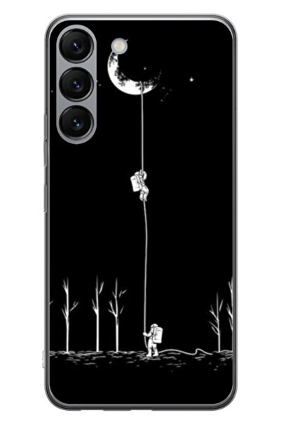 Atlas Husa personalizata tip carcasa Samsung Galaxy S23, Climbing to the Moon...