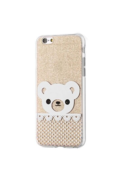 Atlas Husa APPLE iPhone 6\6S - Fashion (Shinny Bear Auriu)