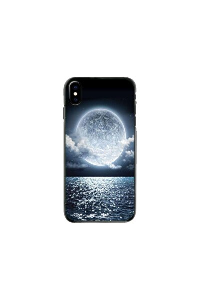 Atlas Персонализиран калъф тип Apple iPhone X, Moon Sky, , S1D1M0228