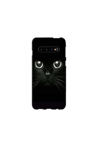 Atlas Εξατομικευμένη θήκη τύπου Samsung Galaxy S10, Black Cat 1, , S1D1M0015