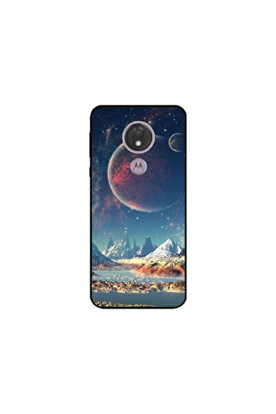 Atlas Προσαρμοσμένο κάλυμμα τύπου θήκης Motorola Moto G7 Power, Alien Planet,...