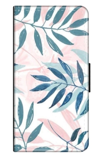 Atlas Personalized HQ Xiaomi Redmi Note 9S book case, Leaf Design 1, multicolor, S1D1M0044