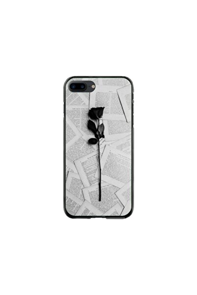 Atlas Εξατομικευμένη θήκη τύπου Apple iPhone 8 Plus, Black Rose, , S1D1M0021