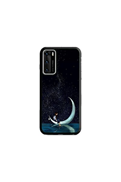 Atlas Husa personalizata tip carcasa Huawei P40 Lite, Moon Fishing, , S1D1M0270