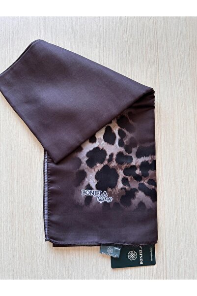 Bonjela Soft Elegant Leopard Patterned Fashion Trend Shawl 70 X180