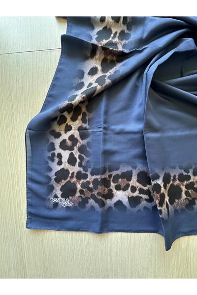 Bonjela Soft Elegant Leopard Patterned Fashion Trend Shawl
