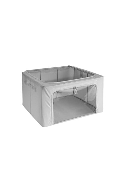 OEM Cutie depozitare pentru lenjerie intima, poliester, gri, 28x20x40 cm