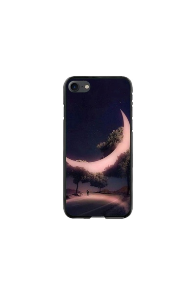 Atlas Husa personalizata tip carcasa Apple iPhone 8, Moon in the Trees, , S1D...