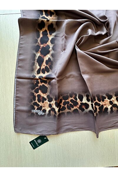 Bonjela Soft Elegant Leopard Patterned Fashion Trend Shawl