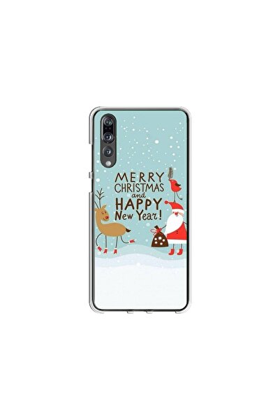 Atlas Husa personalizata tip carcasa Huawei P20, Happy Christmas and New Year, , S1D1M0047