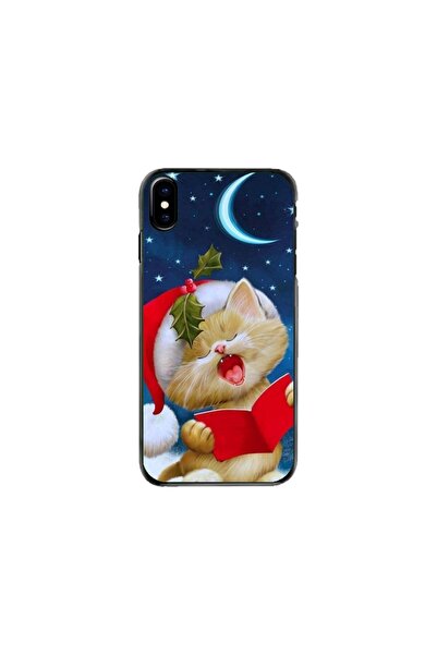 Atlas Εξατομικευμένη θήκη τύπου Apple iPhone XS, Christmas Cat, , S1D1M0048