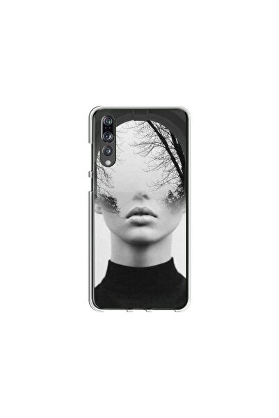 Atlas Husa personalizata tip carcasa Huawei P20 Lite, Abstract Lady, , S1D1M0066