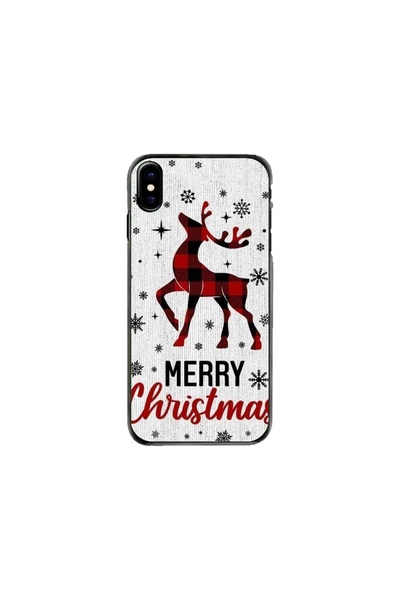 Atlas Husa personalizata tip carcasa Apple iPhone XS Max, Merry Christmas Rei...