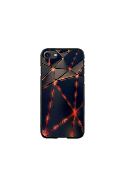 Atlas Εξατομικευμένη θήκη τύπου Apple iPhone SE2, Lava Triangles, , S1D1M0367