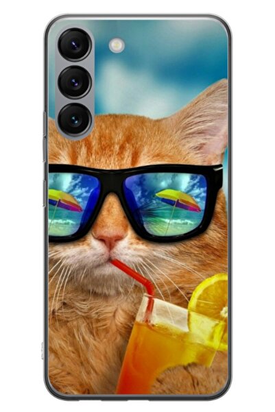 Atlas Εξατομικευμένη θήκη τύπου Samsung Galaxy S23, Cool Cat, , S1D1M0031