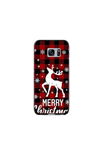 Atlas Προσαρμοσμένη θήκη Samsung Galaxy S7 Edge, Merry Christmas Reindeer 2, ...