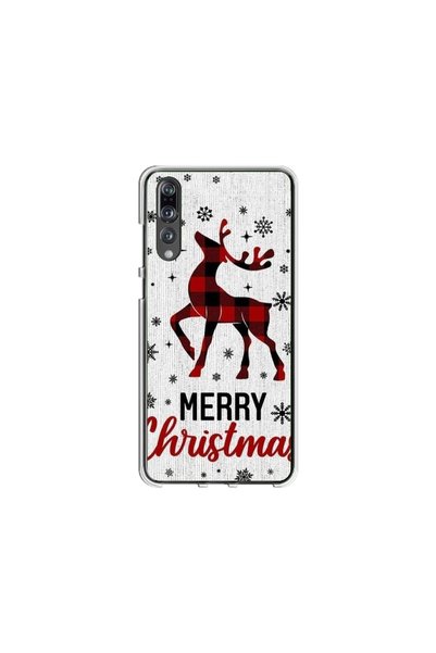Atlas Персонализиран калъф тип Huawei P20 Lite, Весела Коледа - Елен 1, , S1D...