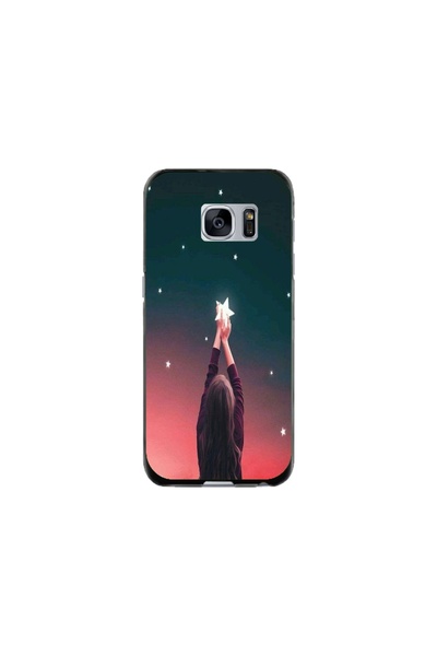 Atlas Εξατομικευμένη θήκη τύπου Samsung Galaxy S7 Edge, Star stealing, , S1D1...