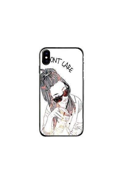 Atlas Husa personalizata tip carcasa Apple iPhone XS Max, I dont care, , S1D1...