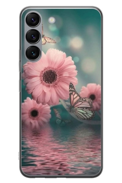 Atlas Husa personalizata tip carcasa Samsung Galaxy S23 Plus, Flowers 7, , S1...