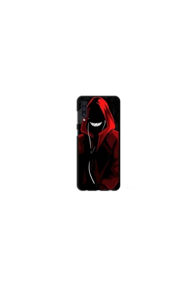 Atlas Husa personalizata tip carcasa Samsung Galaxy A50, Evil Hoodie Man, , S...