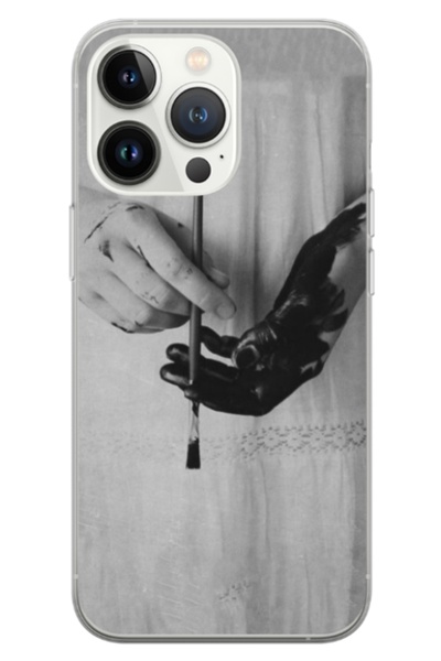 Atlas Husa personalizata tip carcasa Apple iPhone 14 Pro Max, Black Paint, , ...