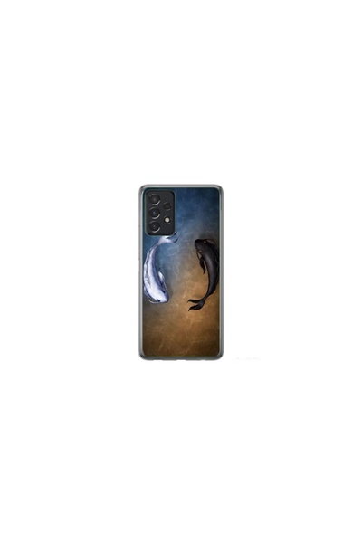 Atlas Εξατομικευμένη θήκη τύπου Samsung Galaxy A13, Ying and Yang Fish, , S1D...
