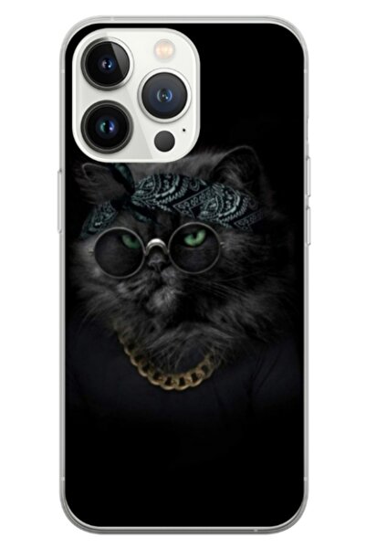 Atlas Εξατομικευμένη θήκη τύπου Apple iPhone 13 Pro, Black Cat 4, , S1D1M0097