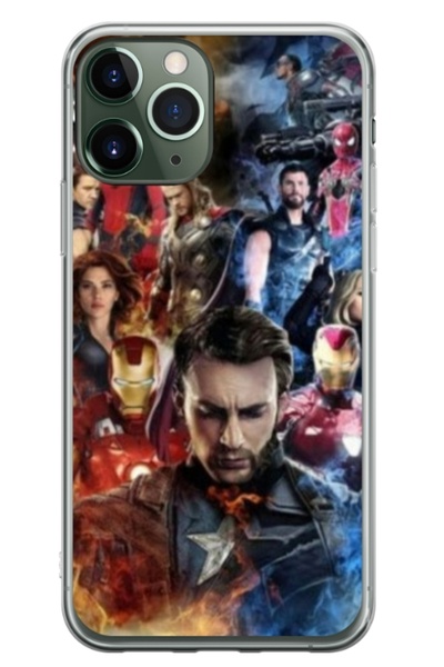 Atlas Husa personalizata tip carcasa Apple iPhone 11 Pro, Avengers Endgame, ,...