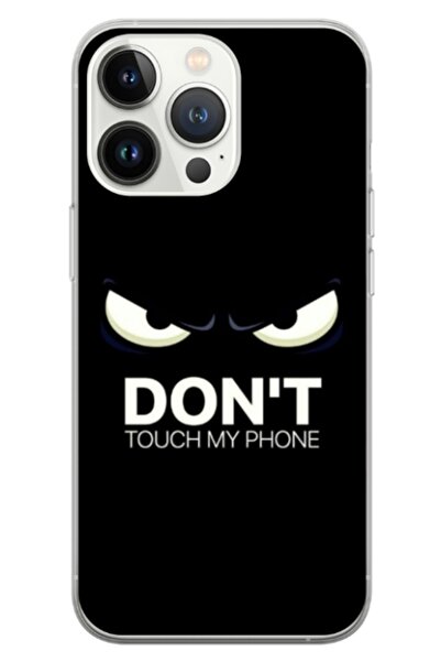 Atlas Husa personalizata tip carcasa Apple iPhone 14 Pro Max, Dont touch my p...