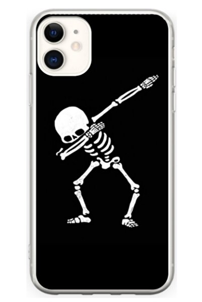 Atlas Husa personalizata tip carcasa Apple iPhone 12 Mini, Dab Skeleton, , S1...