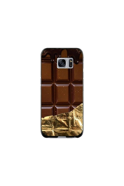 Atlas Εξατομικευμένη θήκη τύπου Samsung Galaxy S7, Σοκολάτα, , S1D1M0272