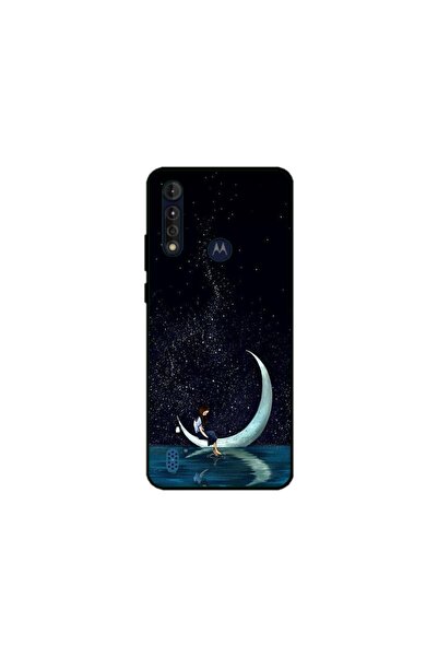 Atlas Husa personalizata tip carcasa Motorola Moto G8 Power Lite, Moon Fishin...