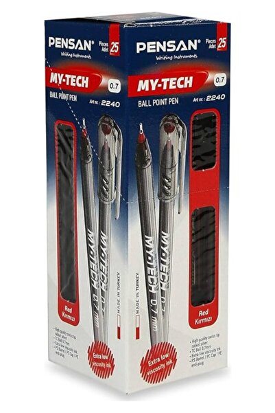 Pensan My Tech 0.7 Ballpoint Pen 1 Box 25 Pieces