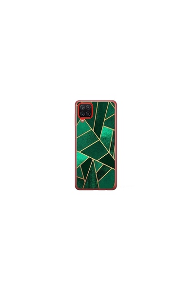 Atlas Husa personalizata tip carcasa Samsung Galaxy A12, Emerald, , S1D1M0287
