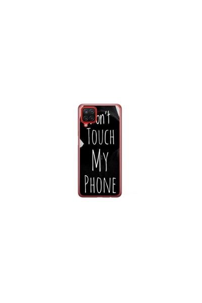 Atlas Husa personalizata tip carcasa Samsung Galaxy A22, Dont touch my phone ...