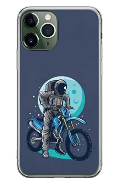Atlas Husa personalizata tip carcasa Apple iPhone 11 Pro, Biker Astronaout, ,...