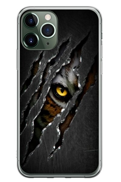 Atlas Husa personalizata tip carcasa Apple iPhone 11 Pro, Hidden Tiger, , S1D...