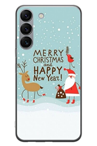 Atlas Husa personalizata tip carcasa Samsung Galaxy S23 Plus, Happy Christmas...