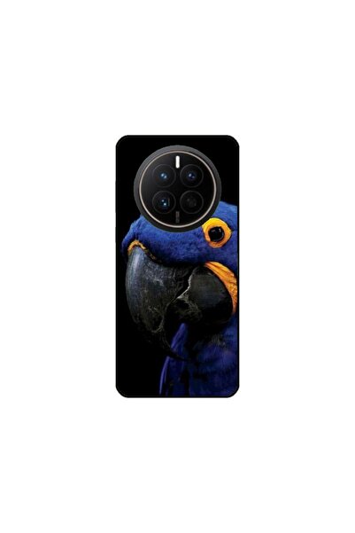 Atlas Husa personalizata tip carcasa Huawei Mate 50 Pro, Blue Parrot, , S1D1M...