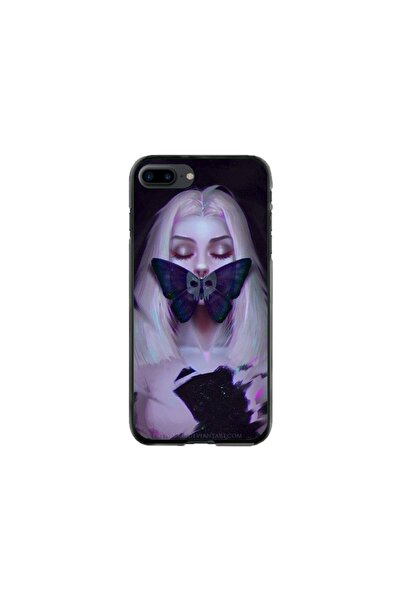 Atlas Husa personalizata tip carcasa Apple iPhone 8 Plus, Butterfly Mouth 1, ...